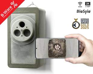 VARIKA Cam Lite Advance - B-Ware - Variables Vogelhaus aus Holzbeton mit WLAN Kamera 