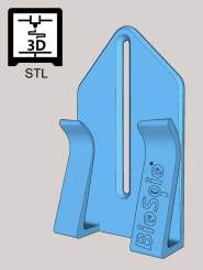 STL-Datei für 3D-Drucker: "Klammera" - Kamera-Halterung für Tierbehausungen 
