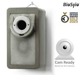 VARIKA Cam Ready 45 - Starenkasten - Nistkasten für Kameras 