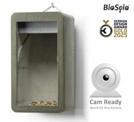 VARIKA Cam Ready Bird Feeder - Vogelfutter-Spender für Kameras 